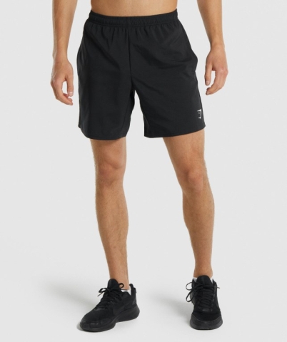 Black Gymshark Arrival Men's Shorts | US-53GDLTI