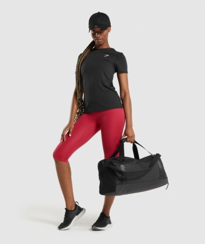 Black Gymshark Everyday Gym Women's Bags & Backpacks | US-57PRCAV