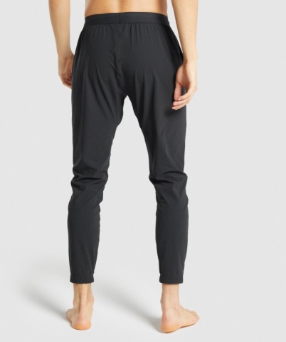 Black Gymshark Studio Men's Joggers | US-26GACSU