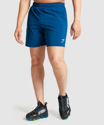 Blue Gymshark Arrival Men's Shorts | US-80CHAUB