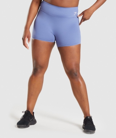 Blue Gymshark Training Women's Shorts | US-47JERIT