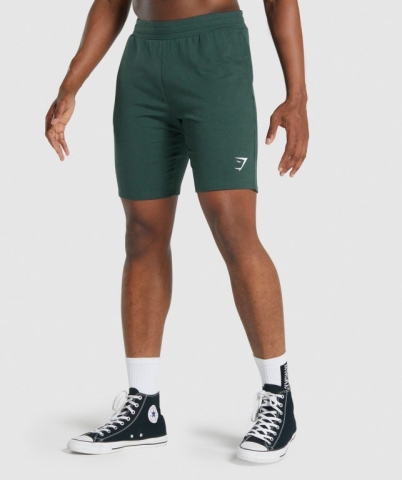 Dark Green Gymshark Critical 2.0 9" Men's Shorts | US-96CWPBM