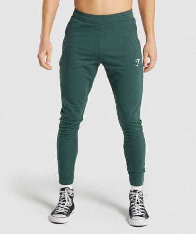 Dark Green Gymshark Critical 2.0 Men's Joggers | US-25JRXET