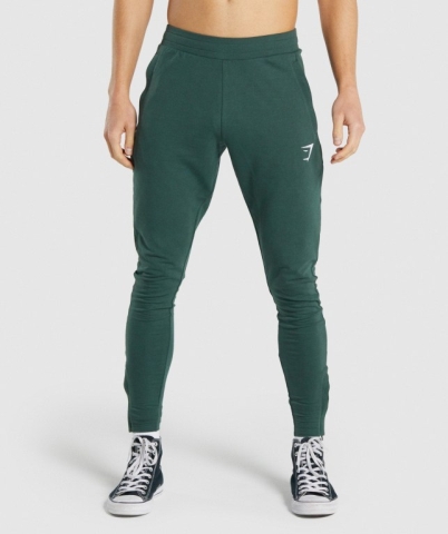 Dark Green Gymshark Critical 2.0 Men's Joggers | US-28WAUHT