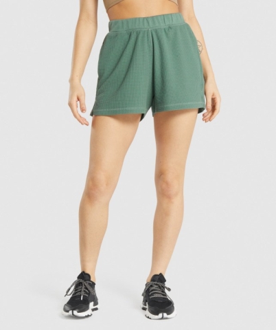 Green Gymshark Pause Loose Women's Shorts | US-43ZSBGO