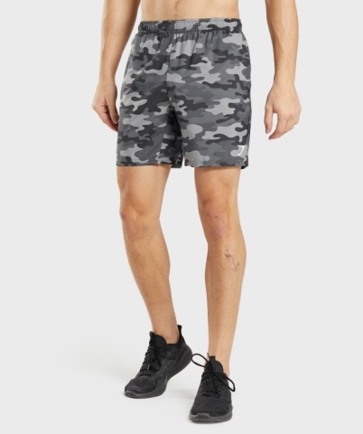 Grey Gymshark Arrival Men's Shorts | US-53ZMJTW