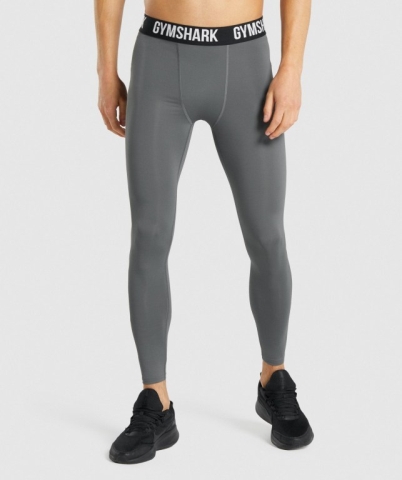 Grey Gymshark Element Baselayer Men's Joggers | US-65OHLZN