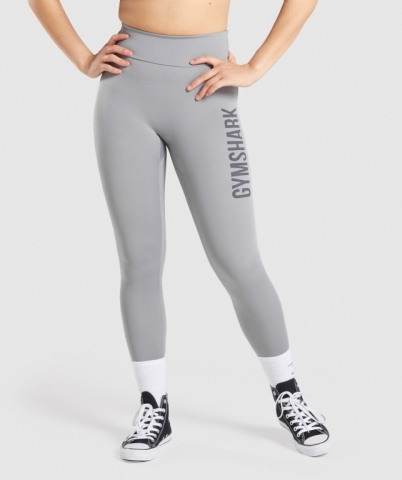 Grey Gymshark GS Power High Waisted Women's Leggings | US-95OILUD