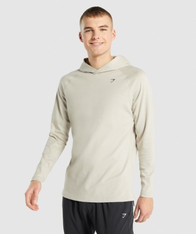 Grey Gymshark Studio Men's Hoodies | US-15XYNWB