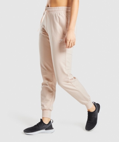 Light Brown Gymshark Training Women's Joggers | US-09LMJKW