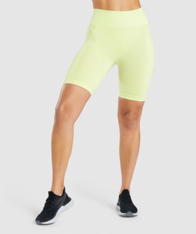 Light Green Gymshark Flex Cycling Women's Shorts | US-28ISZCY