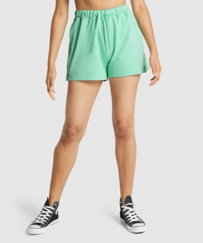 Light Green Gymshark Recess Women's Shorts | US-34JIYRB