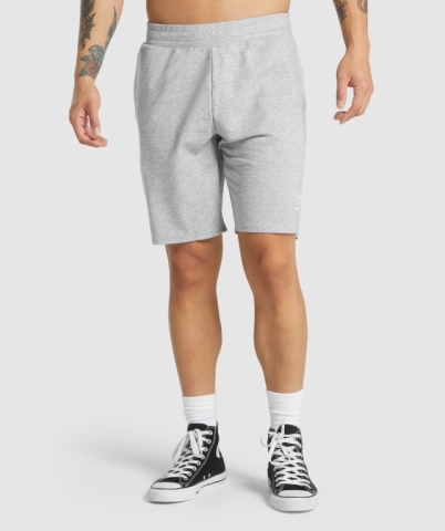 Light Grey Gymshark Critical 2.0 9" Men's Shorts | US-36IBHED