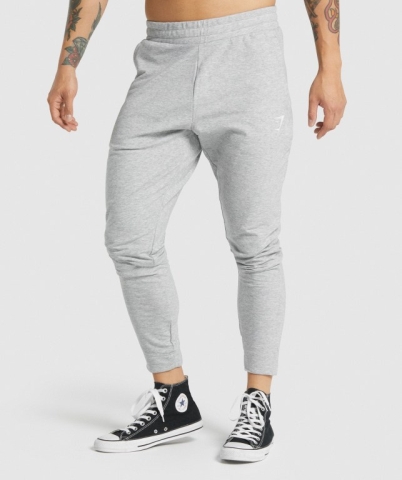 Light Grey Gymshark Critical 2.0 Men's Joggers | US-06HABVF