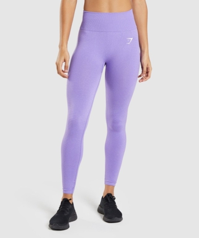 Light Purple Gymshark Vital Seamless 2.0 High Waisted Women's Leggings | US-90YETWX