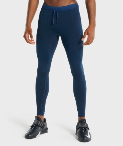 Navy Gymshark 315 Tights Men's Joggers | US-82VEKLO