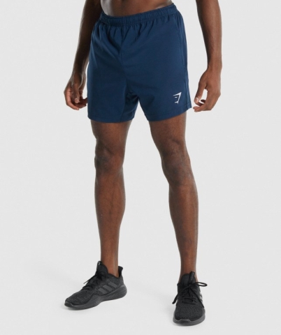 Navy Gymshark Sport Men's Shorts | US-79OLPGN