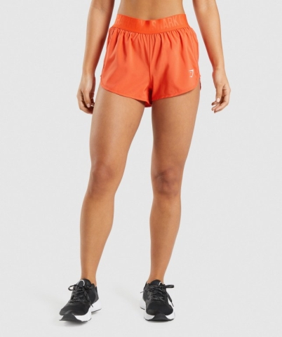 Orange Gymshark Training Loose Fit Women's Shorts | US-62ERGTM