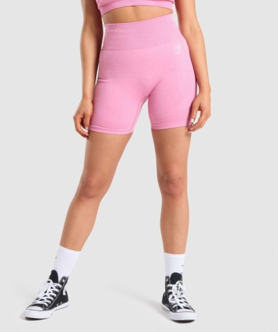 Pink Gymshark Vital Seamless 2.0 Women's Shorts | US-36RFLVT