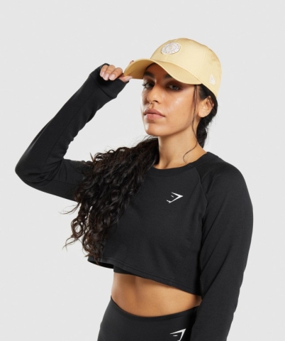 Yellow Gymshark New Era Legacy 9Forty Women's Headwear | US-54GXDYU