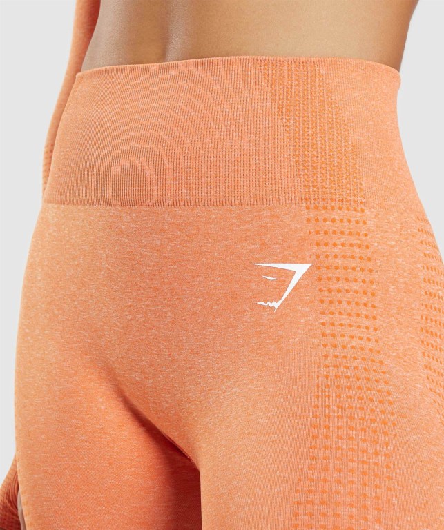 Apricot Orange Gymshark Vital Seamless 2.0 High Waisted Women's Leggings | US-02TOLUY