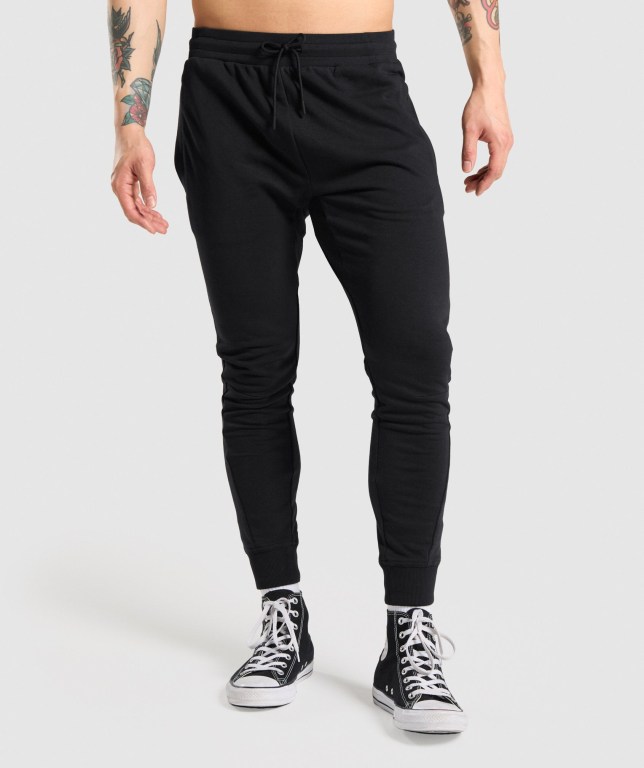 Black / Camo Gymshark Bold Men's Joggers | US-95PDJON