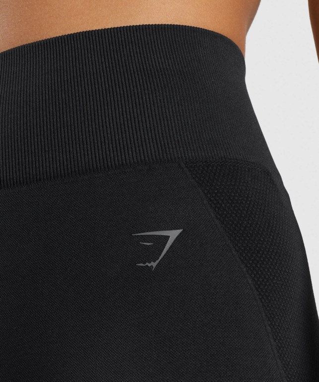 Black Gymshark Flex Cycling Women's Shorts | US-94KOTUF