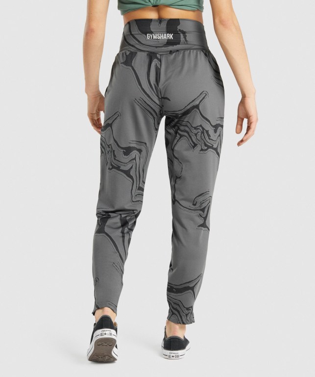 Black Gymshark GS Power Women's Joggers | US-97ZPCNL