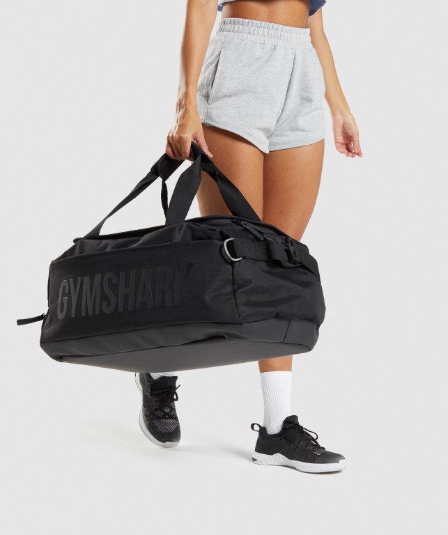 Black Gymshark Lifting Club Gym Women's Bags & Backpacks | US-50ENCTR