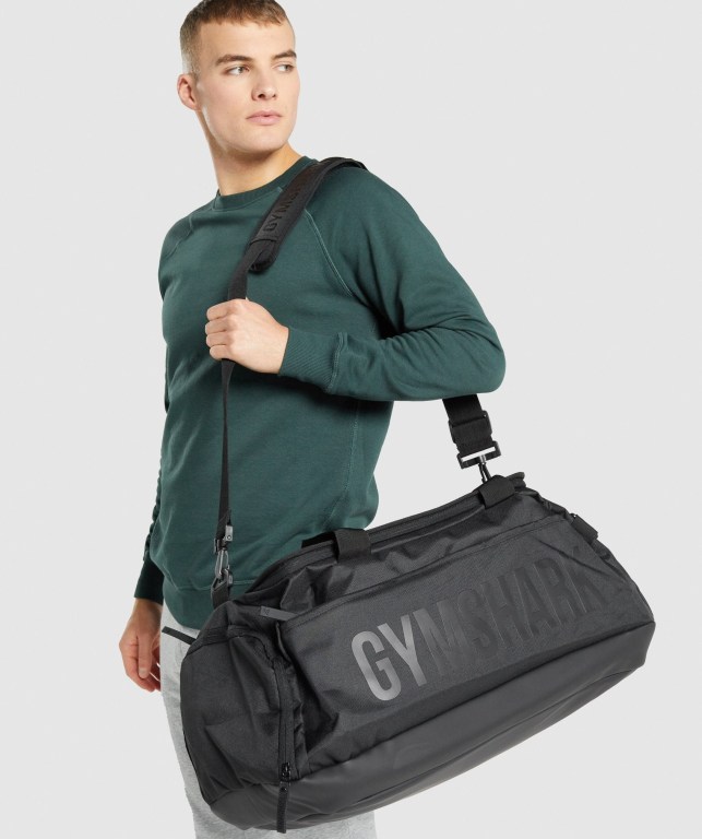 Black Gymshark Lifting Club Gym Women's Bags & Backpacks | US-50ENCTR