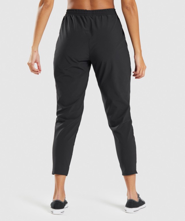 Black Gymshark Maximise Track Women's Joggers | US-94ZTGOA