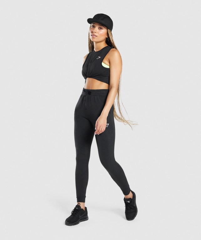 Black Gymshark New Era 9Fifty Snapback Women's Headwear | US-81IUVXC