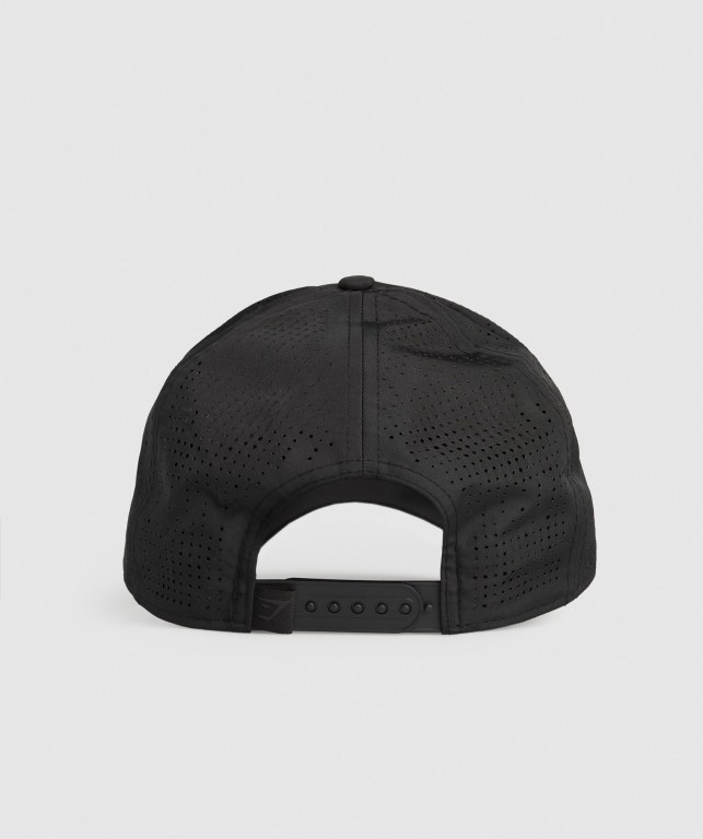 Black Gymshark New Era E-Frame Trucker Men's Headwear | US-02KBZTV