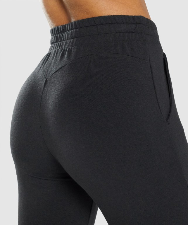 Black Gymshark Pippa Training Women's Joggers | US-41GMOKW