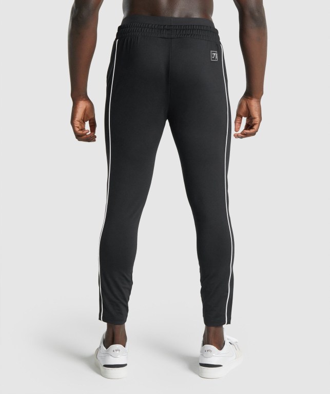 Black Gymshark Recess Men's Joggers | US-91HRCQM