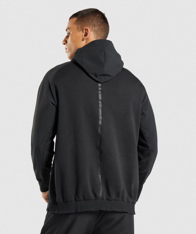 Black Gymshark Retake Men's Hoodies | US-15UCEIG