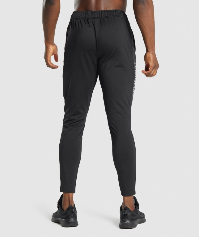 Black Gymshark Sport Men's Joggers | US-65UWLQK