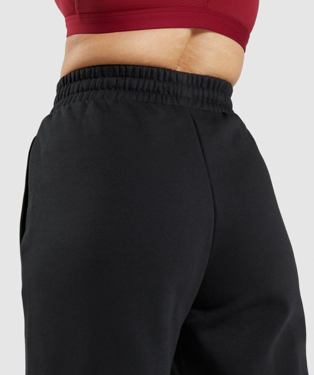 Black Gymshark Training Straight Leg Women's Joggers | US-95WPOLZ