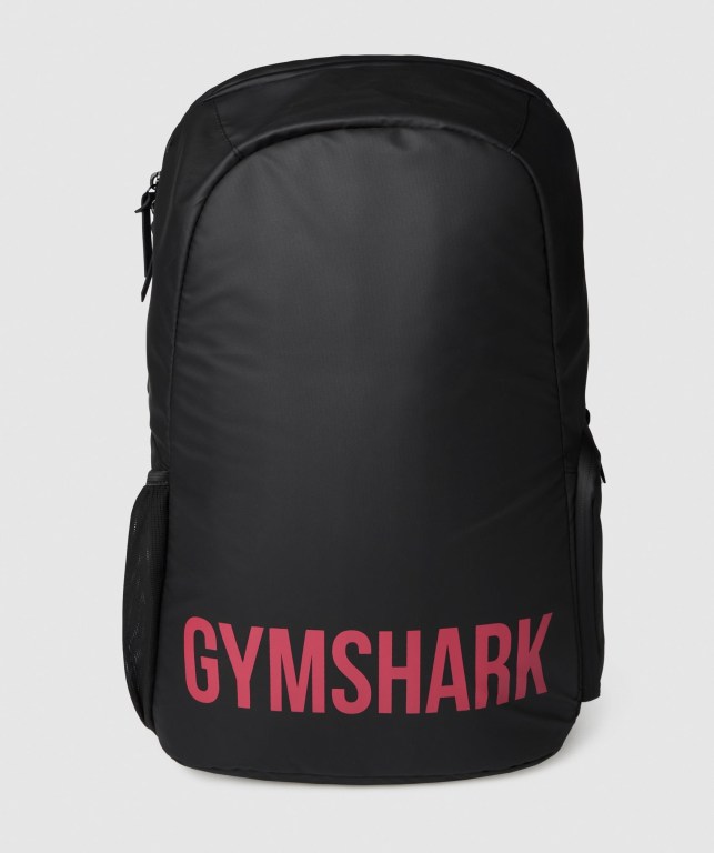 Black / Pink Gymshark X-Series 0.1 Women's Bags & Backpacks | US-13GLJZA