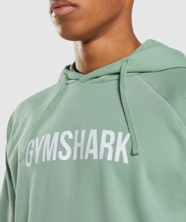 Blue Gymshark Apollo Men's Hoodies | US-95WRUNK