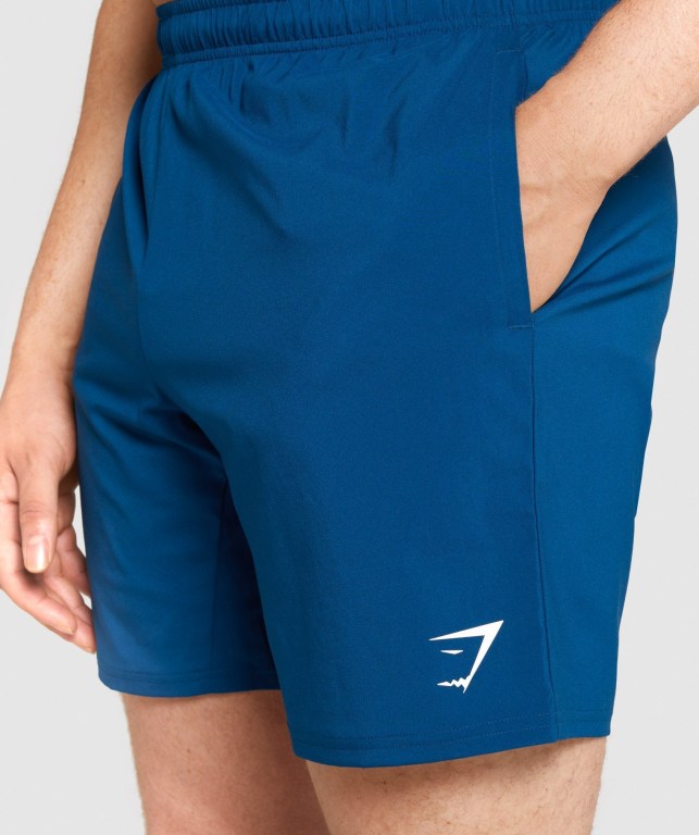 Blue Gymshark Arrival Men's Shorts | US-80CHAUB