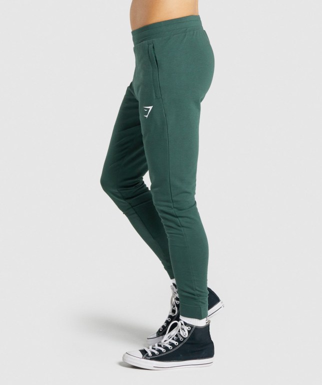 Dark Green Gymshark Critical 2.0 Men's Joggers | US-25JRXET