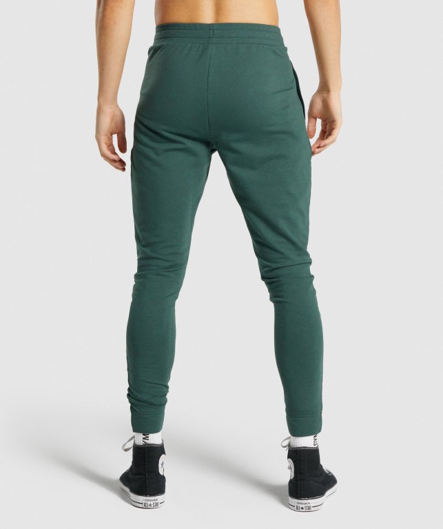 Dark Green Gymshark Critical 2.0 Men's Joggers | US-25JRXET