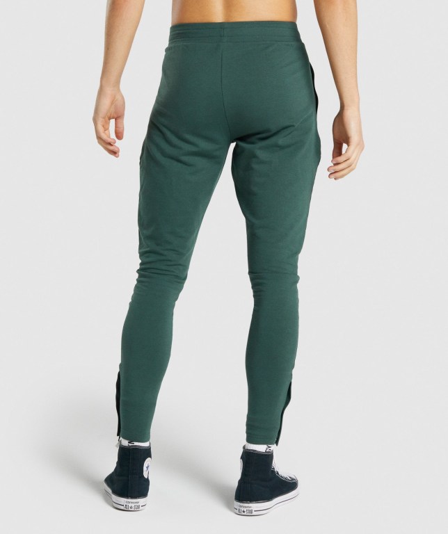 Dark Green Gymshark Critical 2.0 Men's Joggers | US-28WAUHT