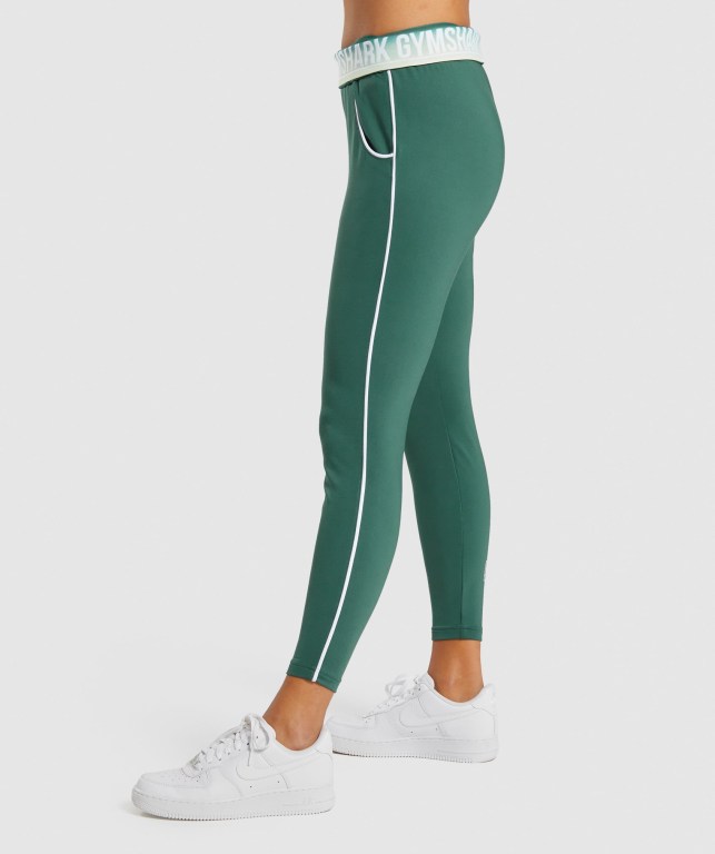 Dark Green Gymshark Recess Women's Joggers | US-92HVPRY