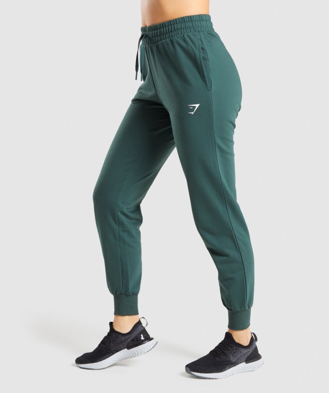 Dark Green Gymshark Training Women's Joggers | US-53KPUNY