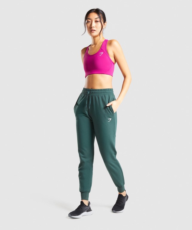 Dark Green Gymshark Training Women's Joggers | US-53KPUNY