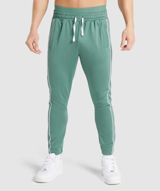 Green Gymshark Recess Men\'s Joggers | US-79VFSJI