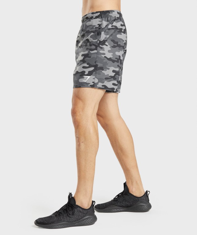 Grey Gymshark Arrival Men's Shorts | US-53ZMJTW