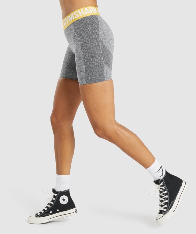 Grey Gymshark Flex Women's Shorts | US-62UVHGB